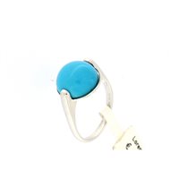 Anneau Lorenza Gioielli Femme Anello Con Pietra in Or blanc Turchese 968529-15 - 968529-15